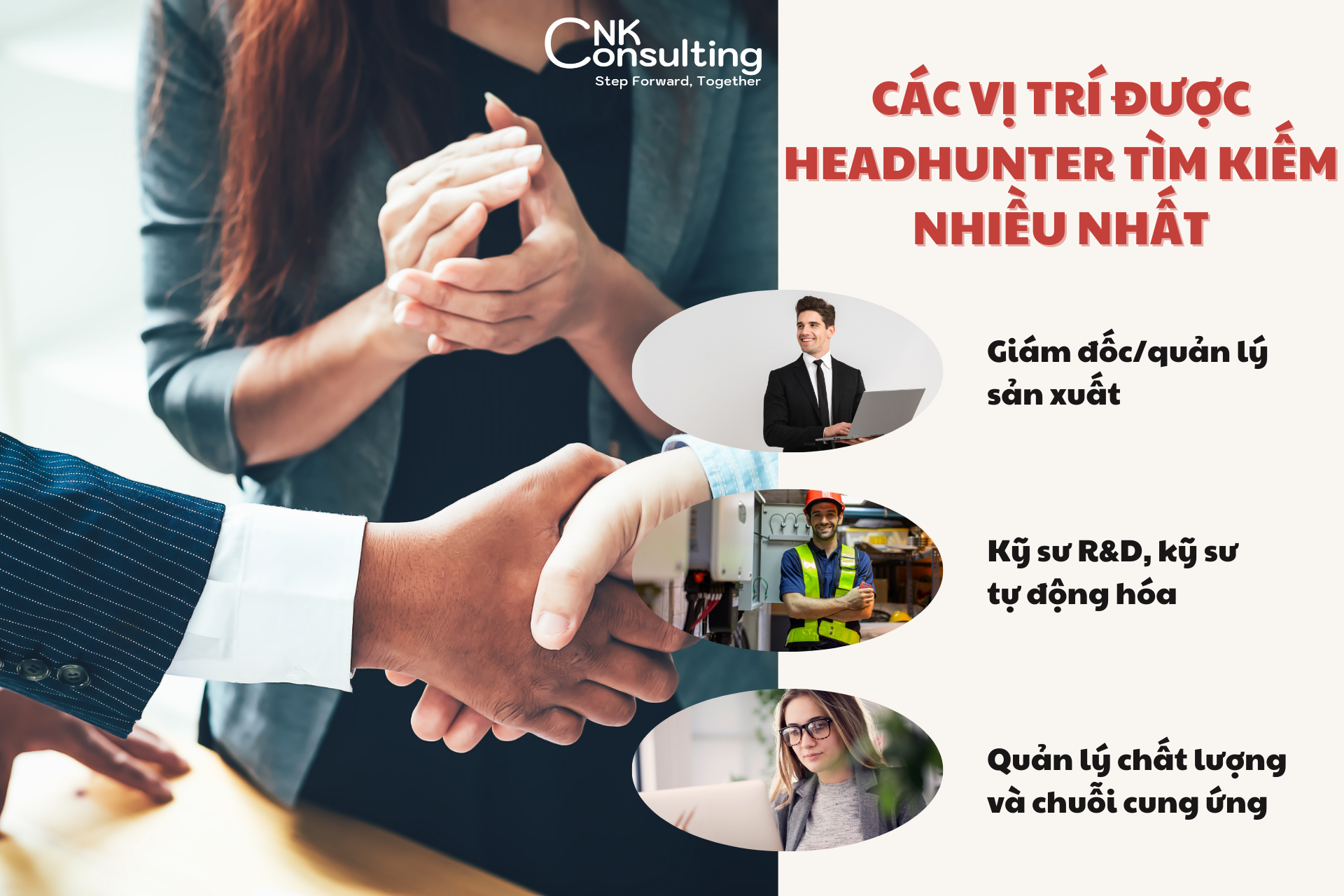 Các vị trí được headhunter tìm kiếm nhiều nhất