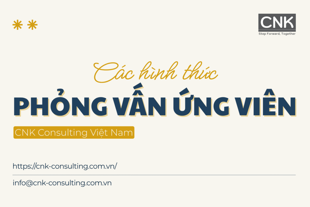 Các hình thức phỏng vấn ứng viên
