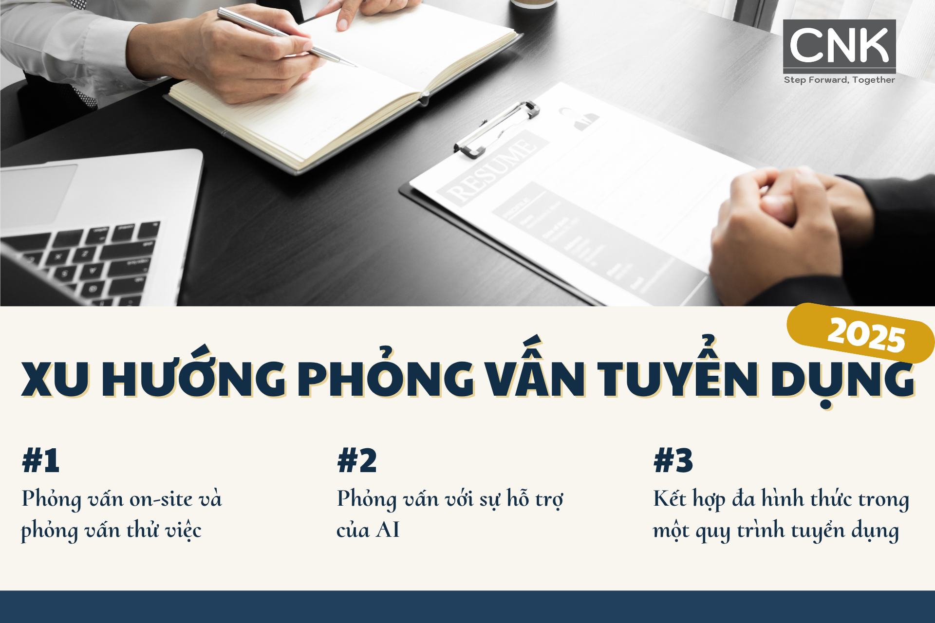 Xu hướng phỏng vấn tuyện dụng 2025 Xu hướng phỏng vấn tuyện dụng 2025