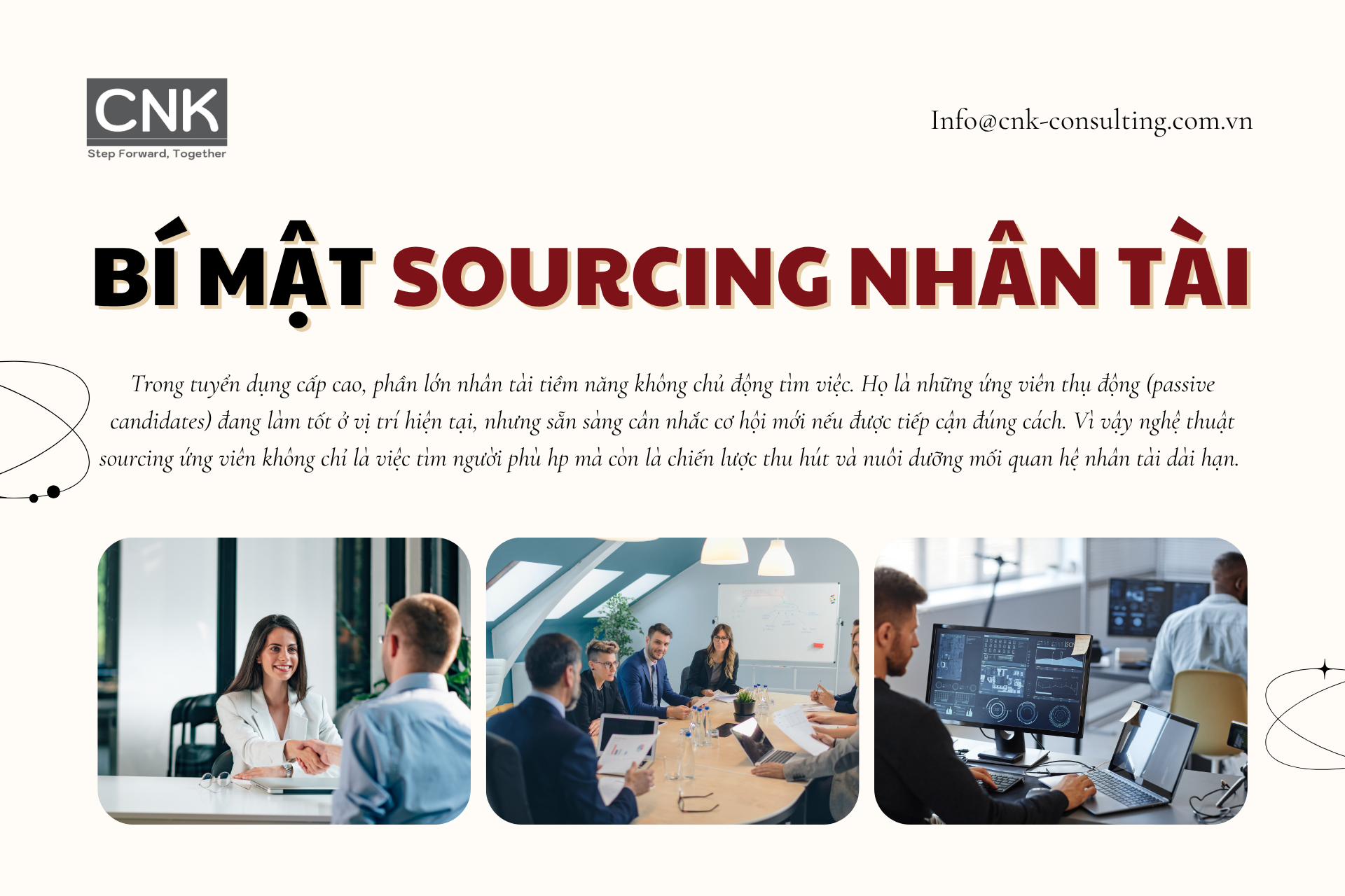 Bí mật sourcing nhân tài: Kỹ năng và chiến lược tiếp cận ứng viên thụ động (passive candidates)