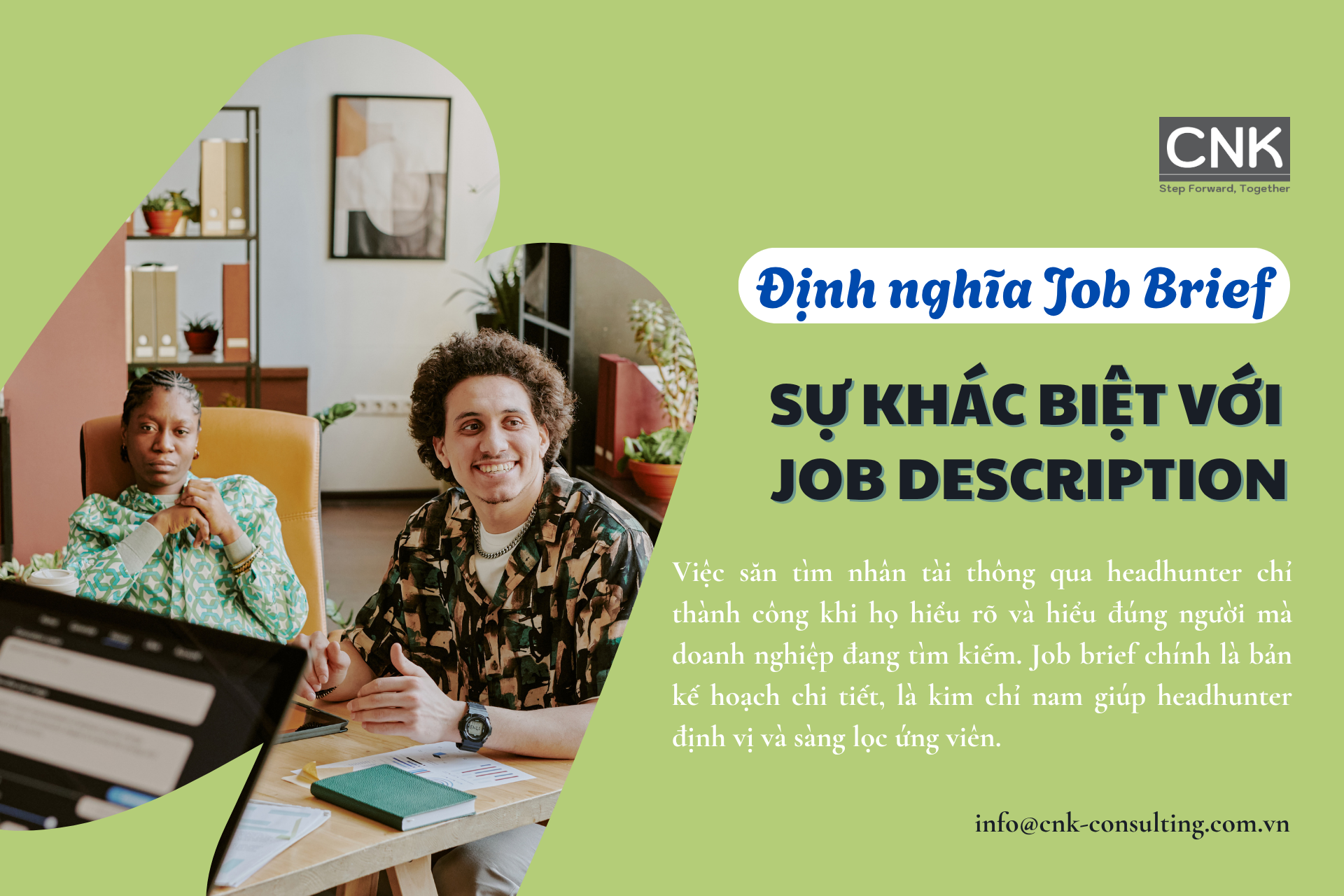 Định nghĩaJob Brief & Sự khác biệt với Job Description