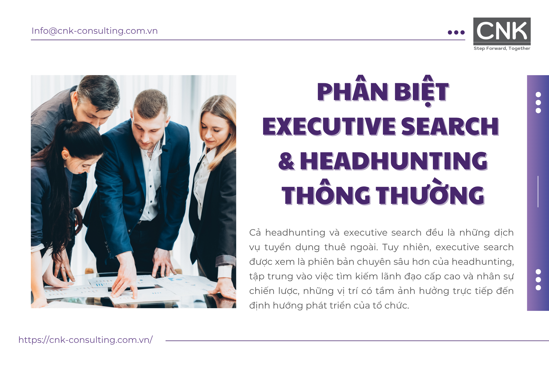 Phân biệt executive search & headhunting thông thường