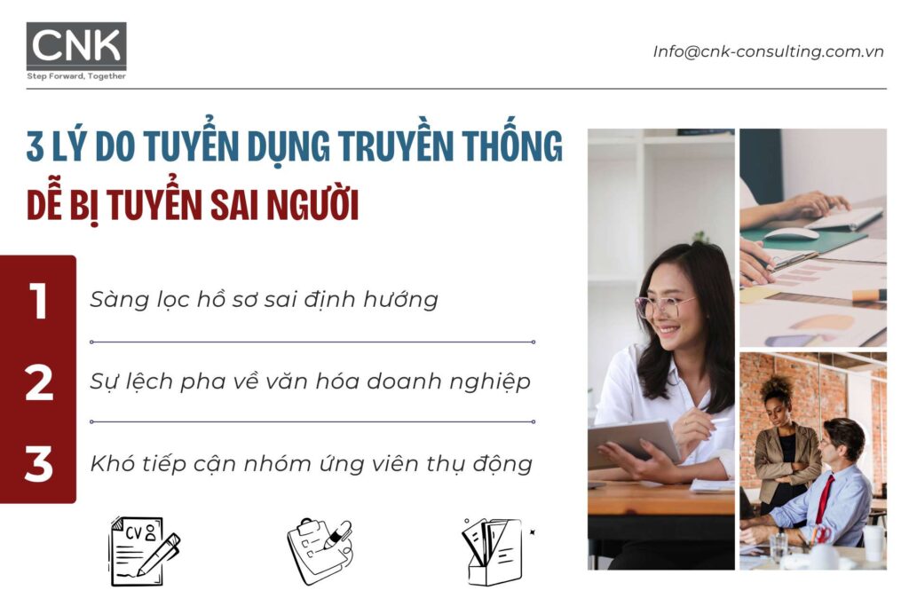 Thách thức trong quy trình tìm kiếm ứng viên hiện nay: Vì sao bạn dễ chọn sai người?
