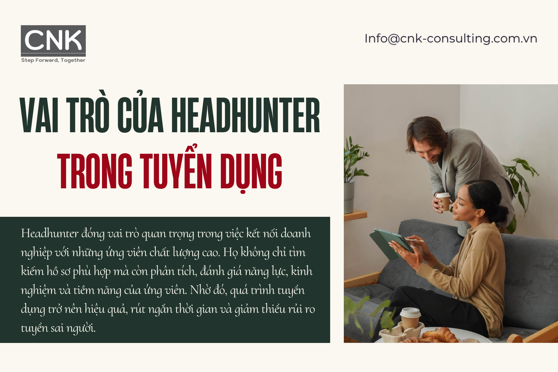 Vai trò của headhunter trong tuyển dụng