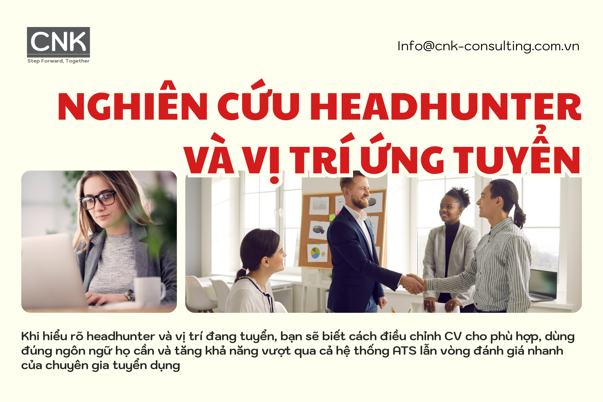 Nghiên cứu headhunter và vị trí ứng tuyển