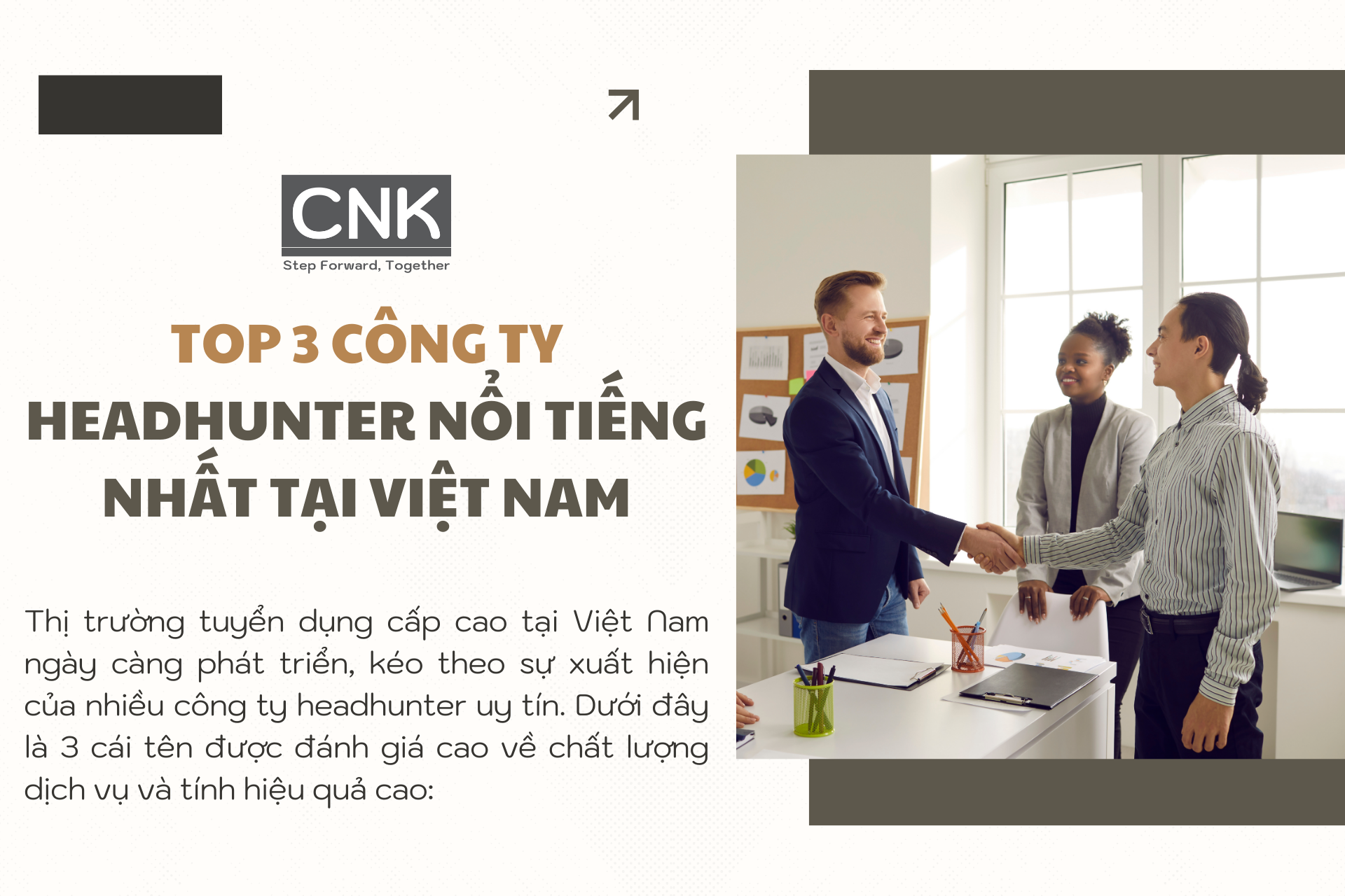 Top 3 công ty headhunter nổi tiếng nhất tại Việt Nam