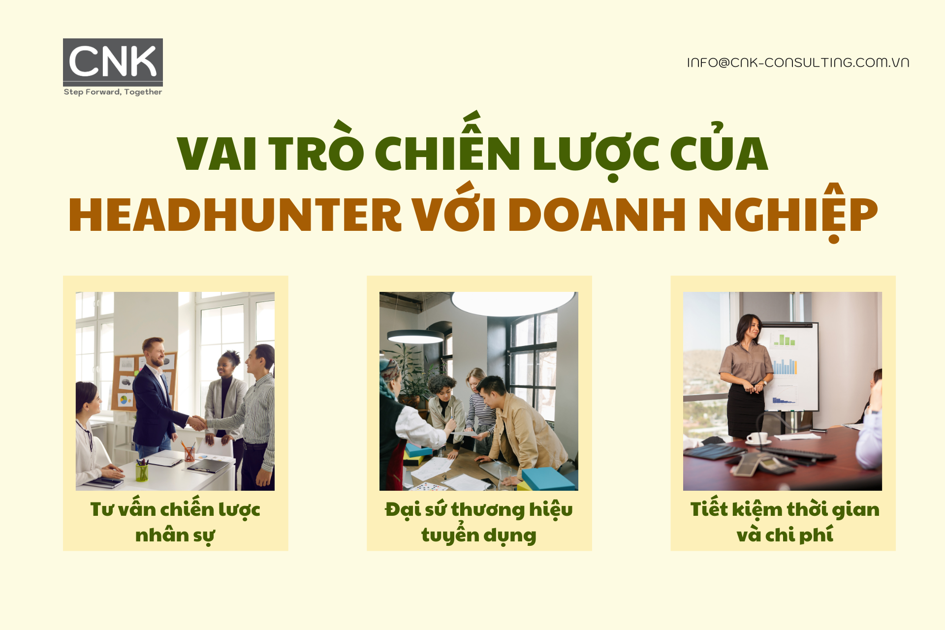 Vai trò chiến lược của headhunter với doanh nghiệp