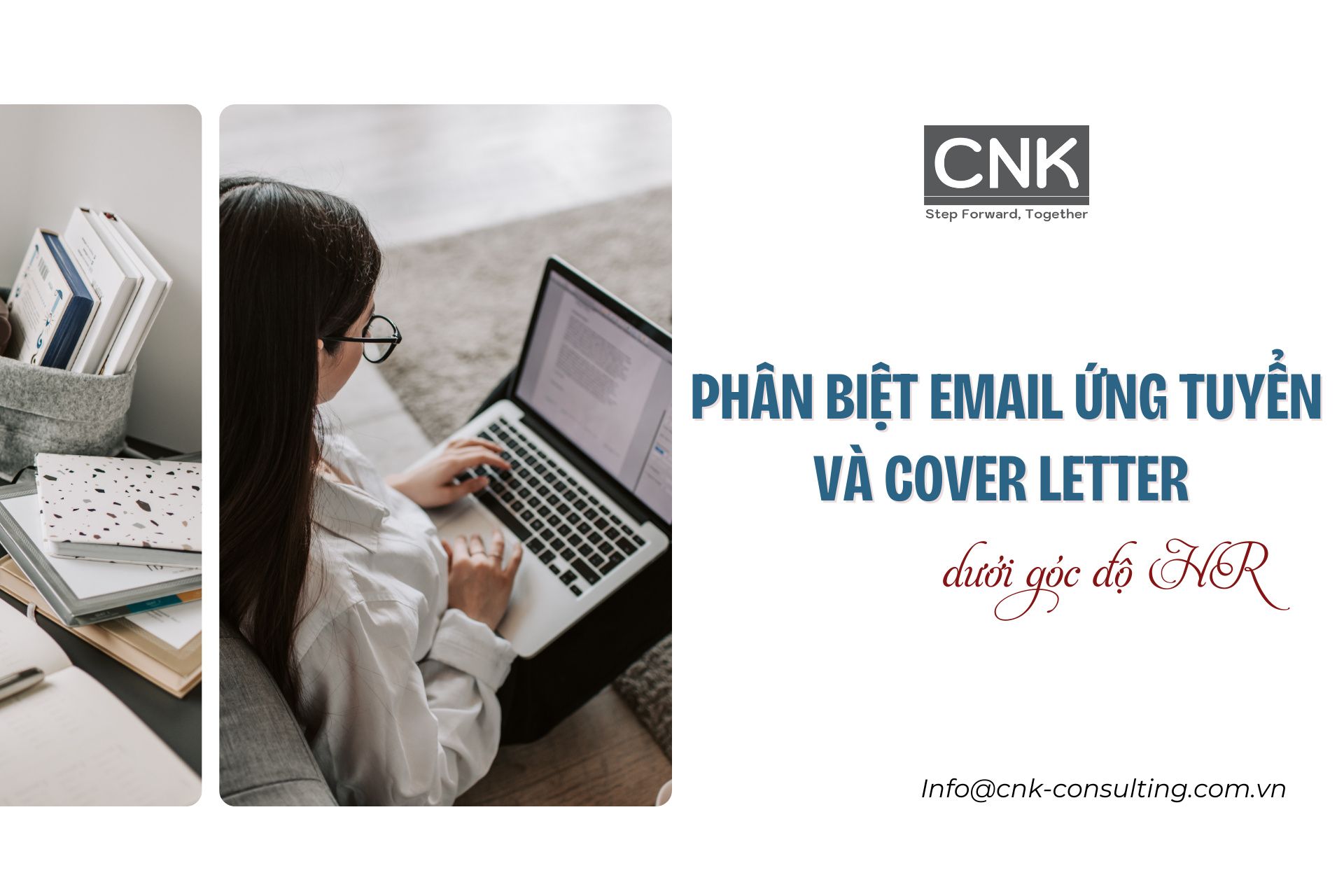 Phân biệt email ứng tuyển và cover letter dưới góc độ HR