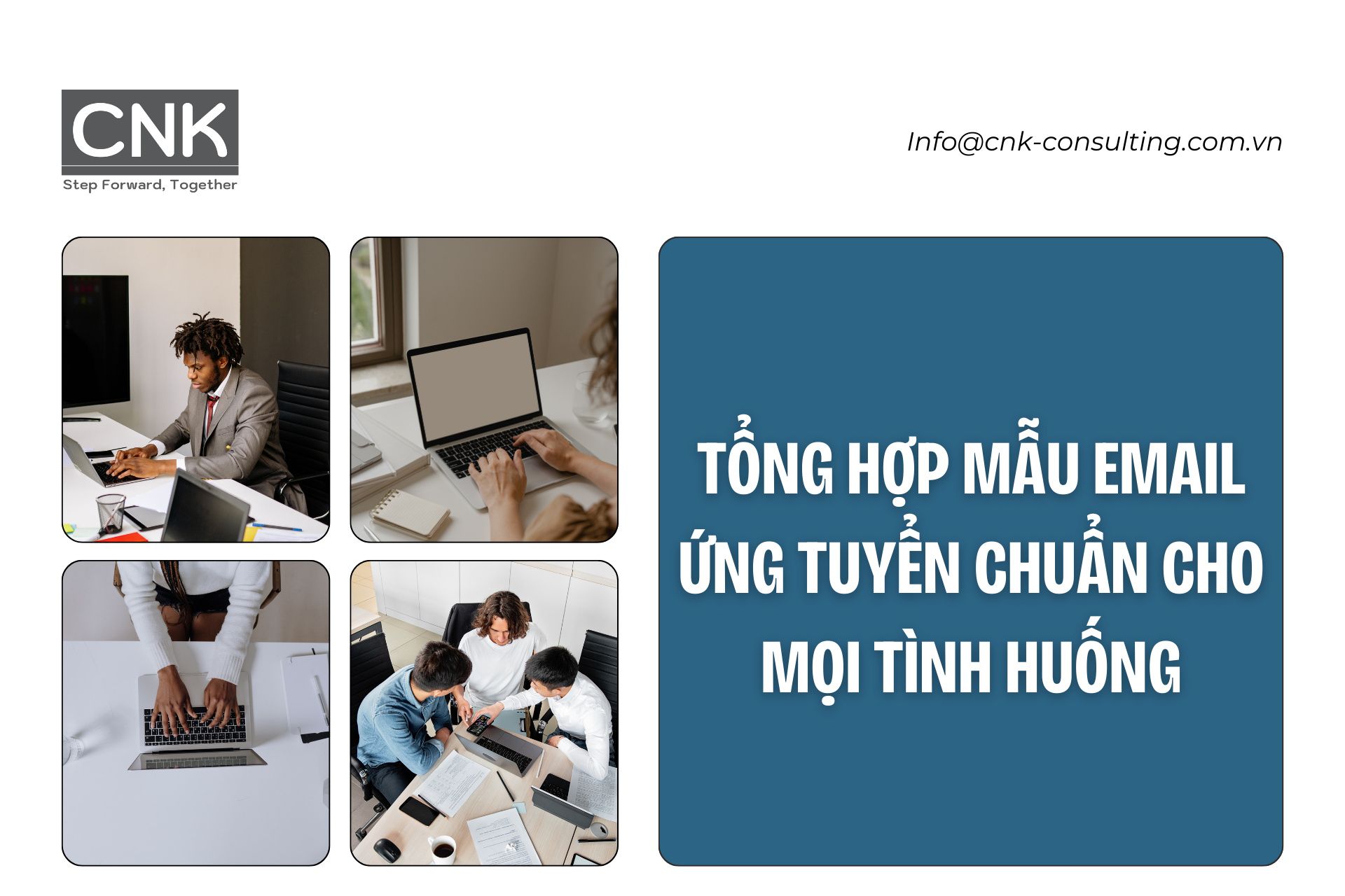 Tổng hợp mẫu email ứng tuyển chuẩn cho mọi tình huống