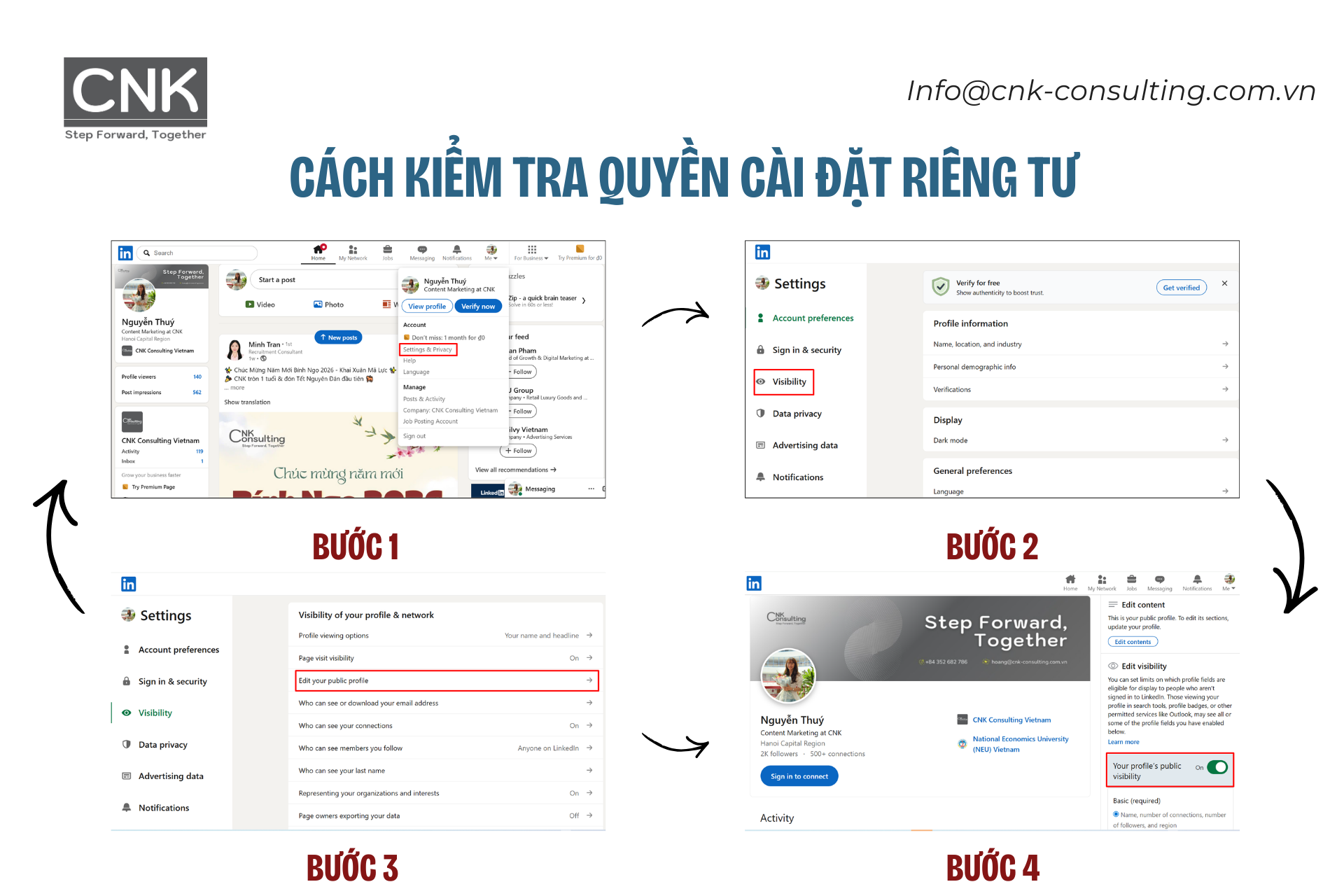 Cách kiểm tra cài đặt riêng tư Cách kiểm tra cài đặt riêng tư