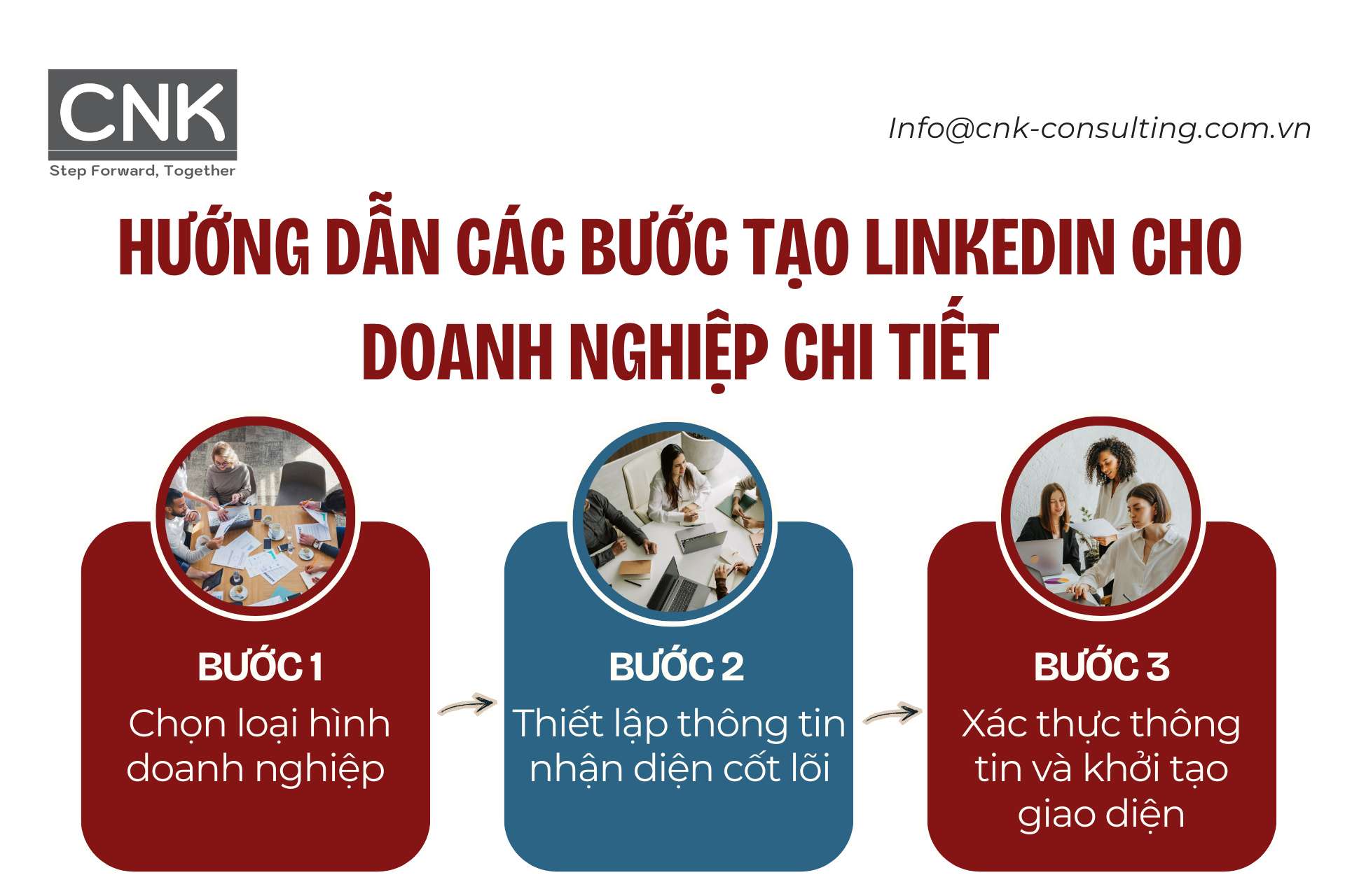 Hướng dẫn các bước tạo LinkedIn cho doanh nghiệp chi tiết Hướng dẫn các bước tạo LinkedIn cho doanh nghiệp chi tiết
