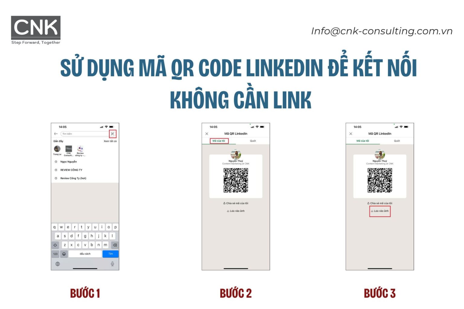 Cách lấy link linkedin cá nhân chia sẻ trong 3 giây.