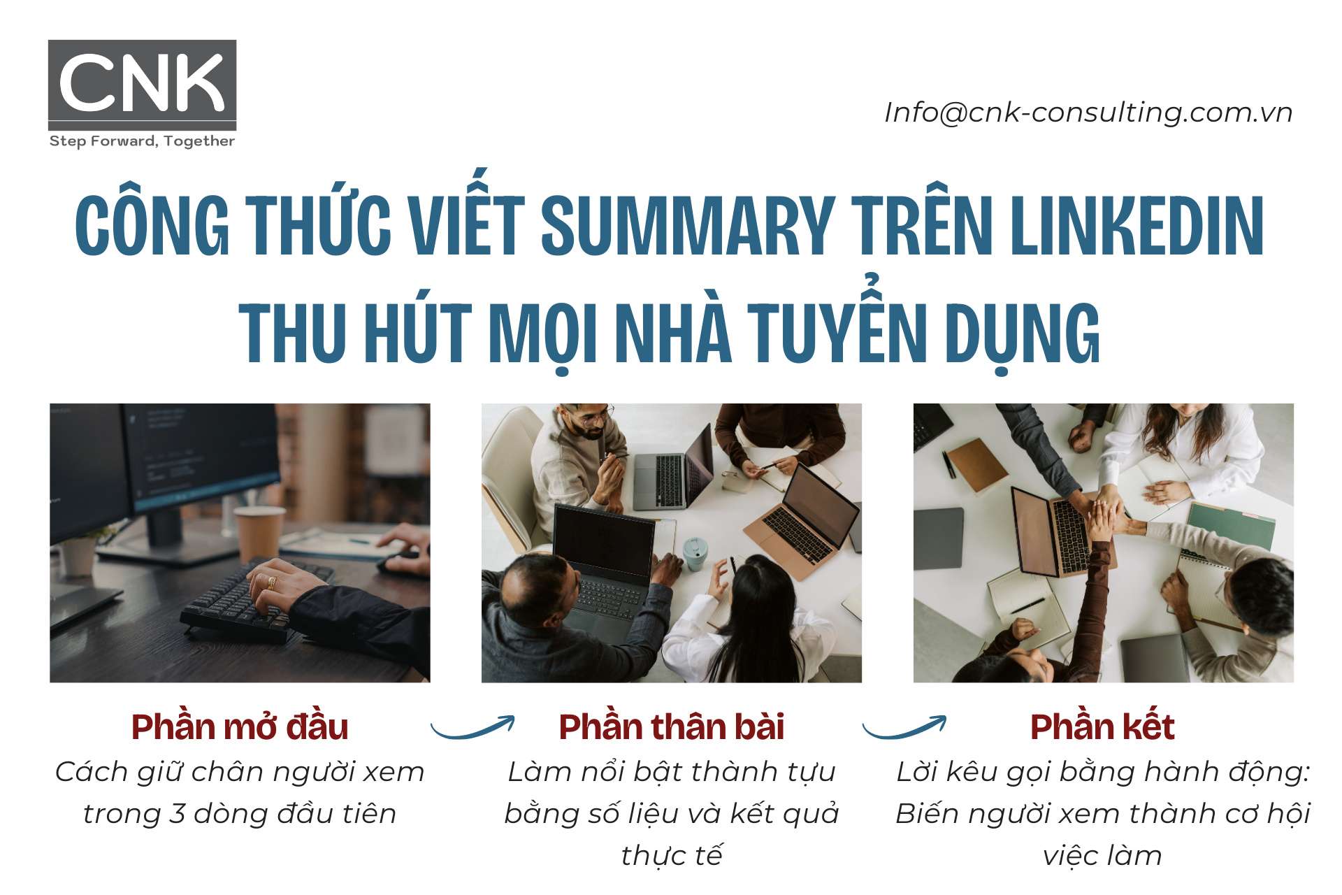 Công thức viết summary trên LinkedIn thu hút mọi nhà tuyển dụng Công thức viết summary trên LinkedIn thu hút mọi nhà tuyển dụng