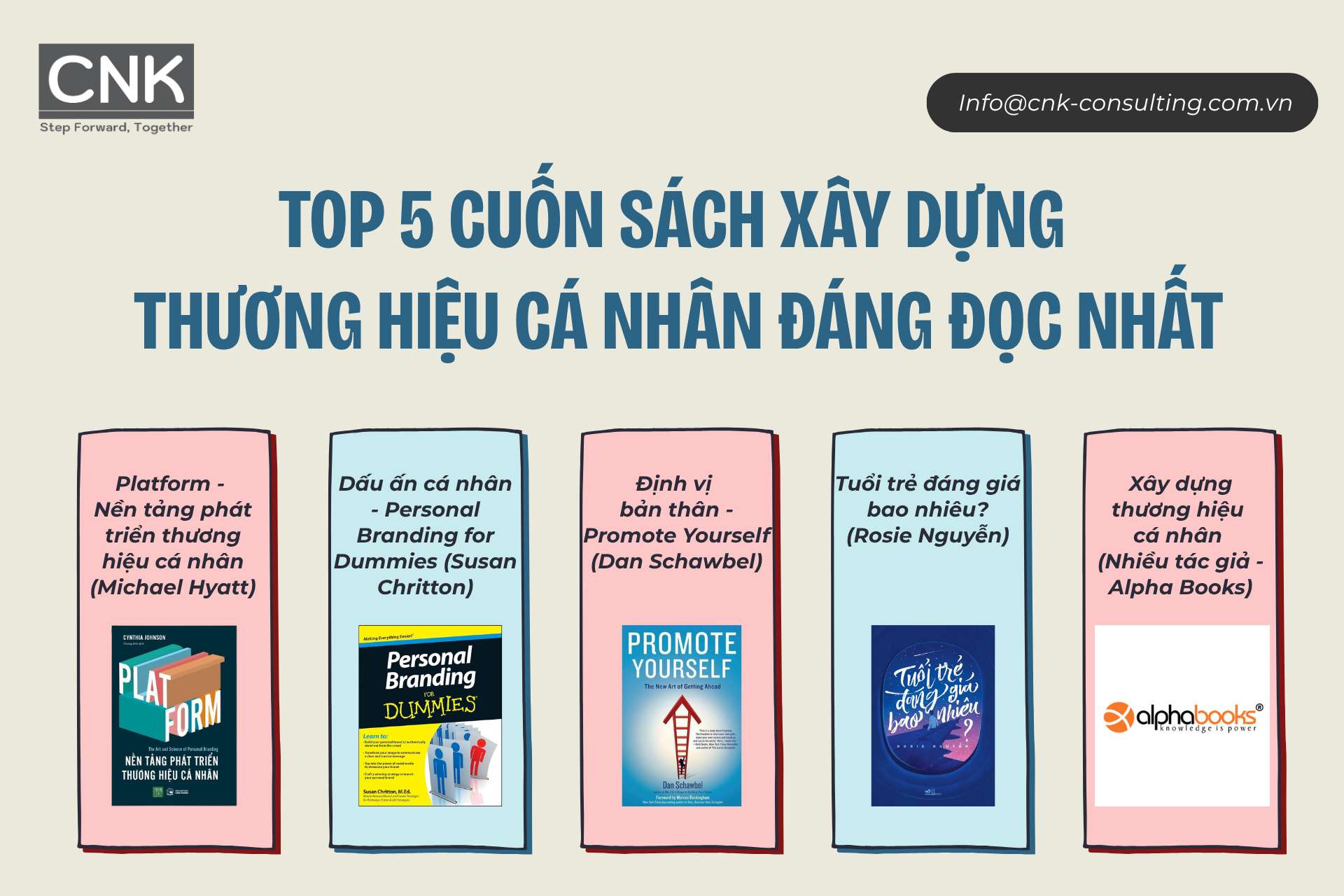 Top 5 cuốn sách xây dựng thương hiệu cá nhân đáng đọc nhất Top 5 cuốn sách xây dựng thương hiệu cá nhân đáng đọc nhất