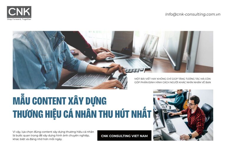 Mẫu content xây dựng thương hiệu cá nhân thu hút nhất
