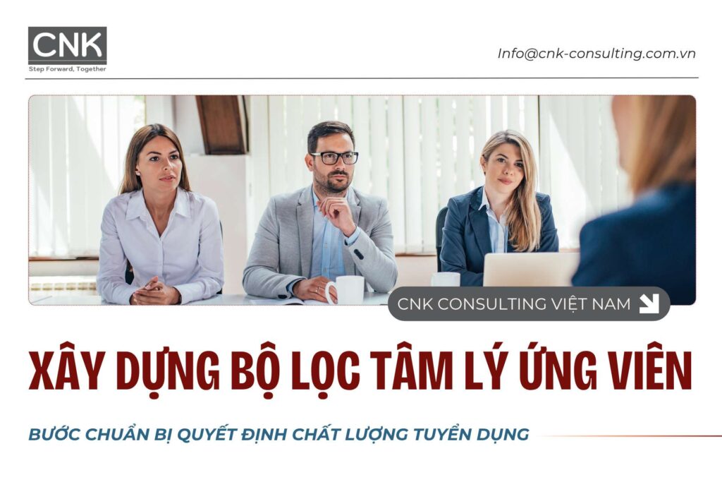 Quy trình chuẩn bị trước phỏng vấn: Xây dựng bộ lọc tâm lý học