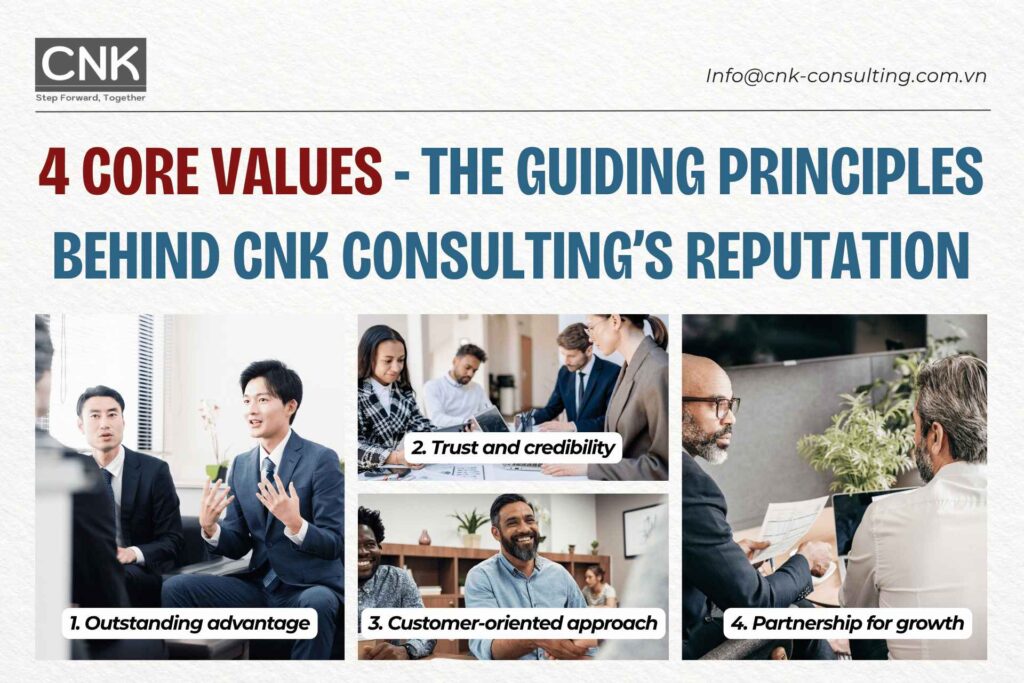 Core values that build our trusted reputation